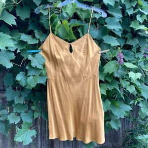 Victoria’s Secret | Vintage Gold Silk Nightgown